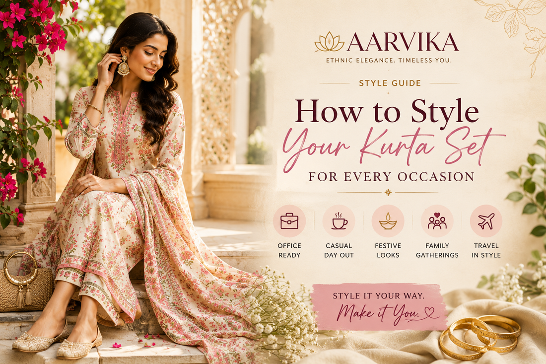 How to Style Your Kurta Set for Every Occasion