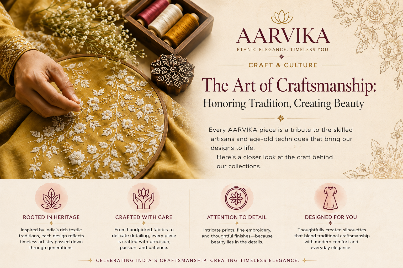 The Art of Craftsmanship: Honoring Tradition, Creating Beauty